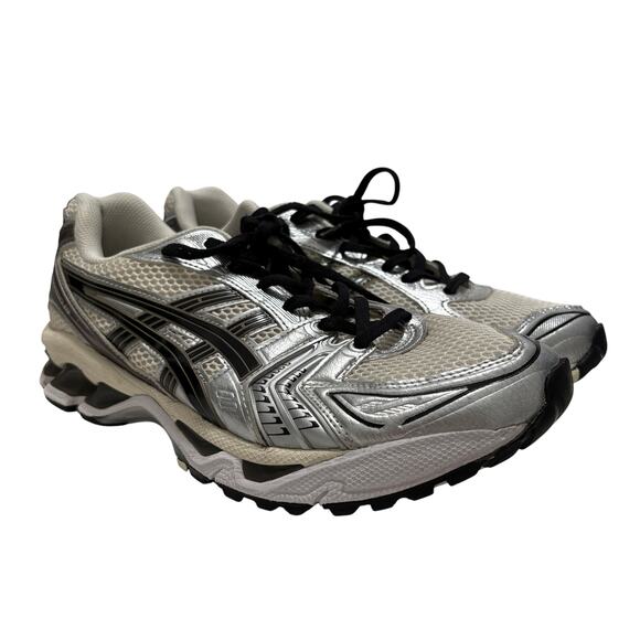 ASICS Gel Kayano 14 Running Shoes Athletic Sneakers Cream Black Size 8.5 main image 3